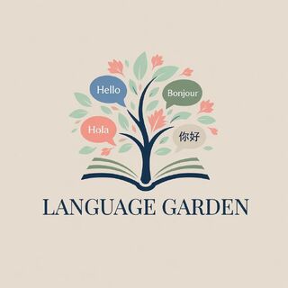 language garden krępa logo